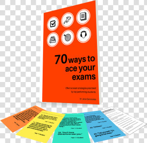 70 Ways To Ace Your Exams   Graphic Design  HD Png Download