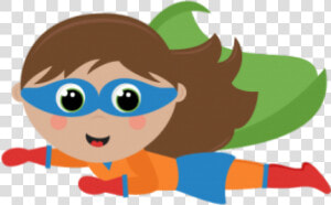 Girl Superhero Clipart   Flying Girl Superhero Clipart  HD Png Download