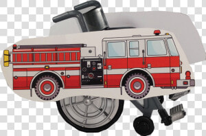 Firetruck Costume For Wheelchair  HD Png Download