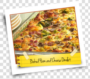 Baked Cheese Omelet  HD Png Download