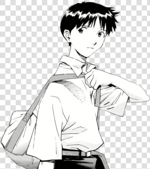 Shinji Ikari Manga  HD Png Download