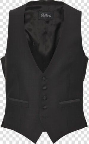 Black Waistcoat   Black Vest Transparent Background  HD Png Download