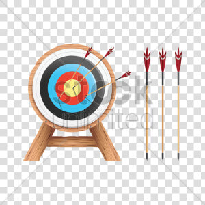 Arrow Clipart Bow And Arrow Clip Art   Target Archery  HD Png Download