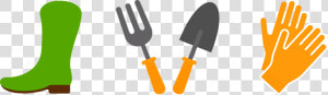 Transparent Landscaping Tools Clipart   Gardening Tools Vector Png  Png Download