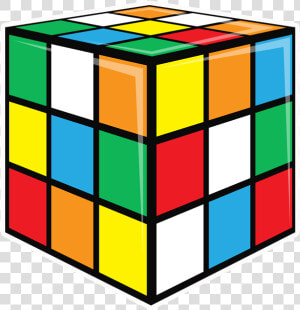 80 S Clipart   80  39 s Rubix Cube Clipart  HD Png Download