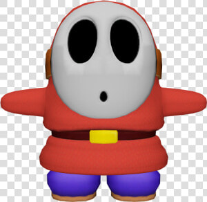 Download Zip Archive   Mario Shy Guy Model  HD Png Download