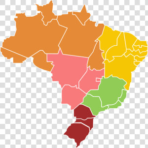 Mapa Do Brasil Para Apresentação  HD Png Download