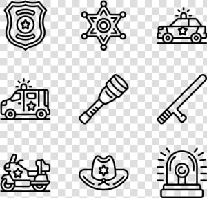 Law Enforcement   Food Icon Free  HD Png Download