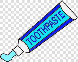 Toothpaste Free Png Image   Clipart Image Of Toothpaste  Transparent Png