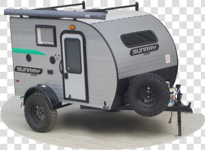 Sunray 109 Sea Foam   Travel Trailer  HD Png Download