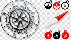 Various Praxis Pinterest   Blue Compass  HD Png Download