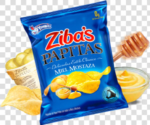 Zibas Papitas Miel Mostaza  HD Png Download