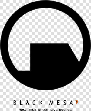 Half Life Has Always Been Somewhat Of A Reference For   Half Life Black Mesa Logo  HD Png Download