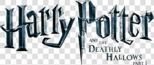 Harry Potter And The Deathly Hallows Part 1 Title  HD Png Download