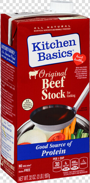 Kitchen Basics® Original Beef Stock   Kitchen Basics Beef Stock  HD Png Download