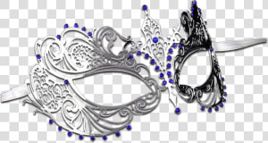 Silver Series Laser Cut Metal Venetian Pretty Masquerade   Transparent Background Masquerade Mask  HD Png Download