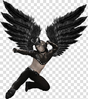  freetoedit  fallenangel  fallen Angel  angel  demon   Black Thumbnail Effect Png  Transparent Png