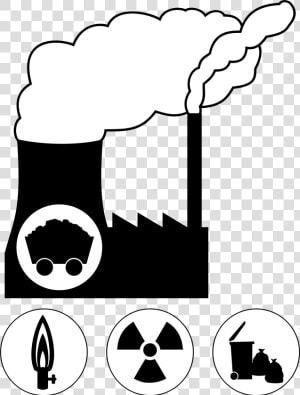 Clip Art Coal Power Plant Clipart  HD Png Download