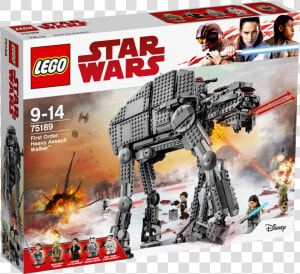 Lego Star Wars 75189 First Order Heavy Assault Walker   Lego Star Wars 75189  HD Png Download