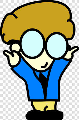 Boy  Glasses  Cartoon  Nerdy  Little  Male  Cute  Kid   Nerd Clipart  HD Png Download