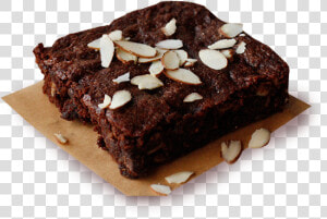 Almond Brownie   Almond Brownies  HD Png Download