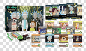 Rick And Morty Deck Building Game  HD Png Download