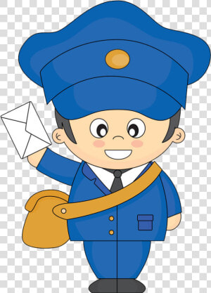 Postman Png Image Background   Postman Cartoon  Transparent Png