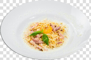 Spaghetti With Carbonara Sauce   Carbonara  HD Png Download