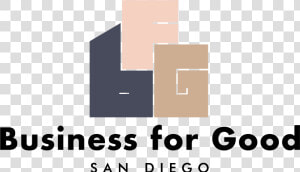 Business For Good San Diego Logo  HD Png Download