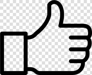 Thumb Signal Computer Icons Facebook Like Button Clip   Social Media Thumb Icon  HD Png Download