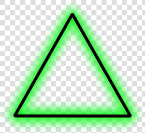 Green Triangle Bad Spiral Black Lighting   Lightning Triangle Png  Transparent Png