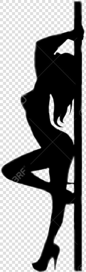  silhouette  stripper  sexy  exotic  dancer  poledancer   Exotic Dancer Silhouette  HD Png Download