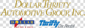 Dollar Thrifty Automotive Group Logo Png Transparent   Dollar Rent A Car  Png Download