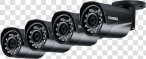 Hd Ip Cameras With Color Night Vision   Lorex Bullet Cameras  HD Png Download