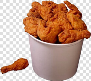 Fried Chicken Free Png Image Download   Chicken Wings In A Bucket  Transparent Png