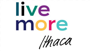 Live More Ithaca colors   Graphic Design  HD Png Download