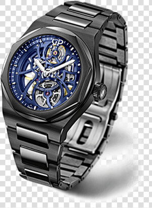 Girard Perregaux Laureato Black Ceramic  HD Png Download