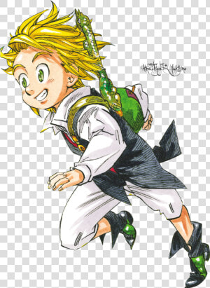 Transparent Meliodas Png   Meliodas And Elizabeth Render  Png Download