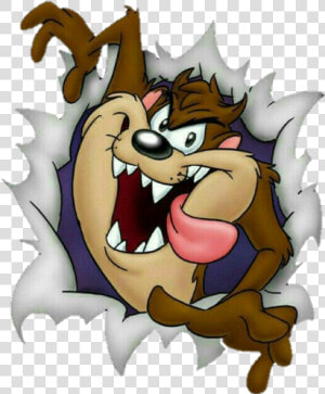 Tasmanian Devil Cartoon Painting  HD Png Download