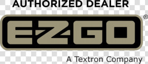 Ezgo   Textron Ez Go Logo  HD Png Download