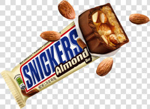 Snickers Png Download   Snickers Almond Png  Transparent Png