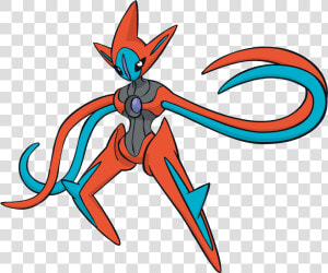 Pokemon Deoxys Attack Form  HD Png Download