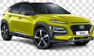 Hyundai Kona 2018 Black  HD Png Download