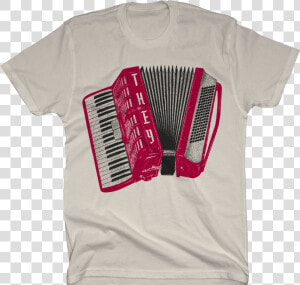 Air Accordion On Natural T shirt   They Might Be Giants Accordion Shirt  HD Png Download