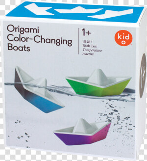 Kid O Origami Color changing Boats   Origami Color Changing Boats  HD Png Download