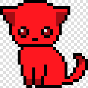 Pixel Art Halloween Cat   Png Download   Pixel Art Rainbow Devil Cat  Transparent Png