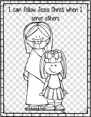 I Also Love This Video Clip   Serve Others Coloring Page  HD Png Download