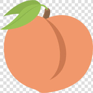 Transparent Emoji Peach Png   Cartoon Peach Transparent Background  Png Download