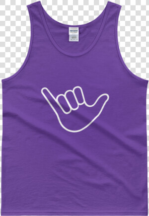 Gildan Tank Top Purple  HD Png Download