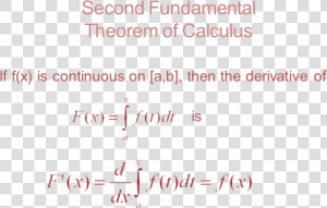 Second Fundamental Theorem Of Calculus   Prueba De Voges Proskauer  HD Png Download